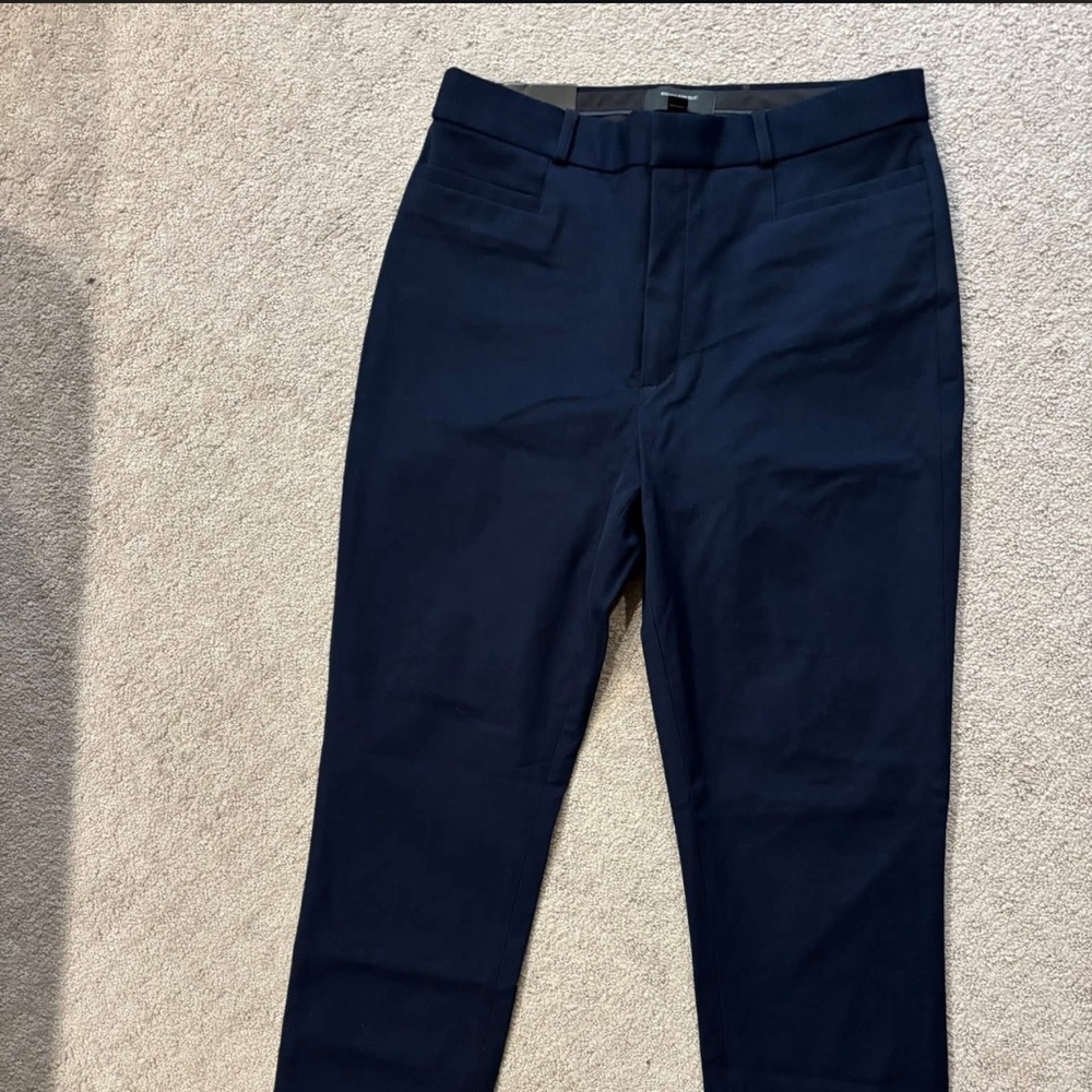 Banana Republic Navy high-rise Sloan Pants